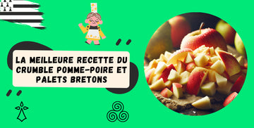 Recette du crumble pomme-poire et palets bretons