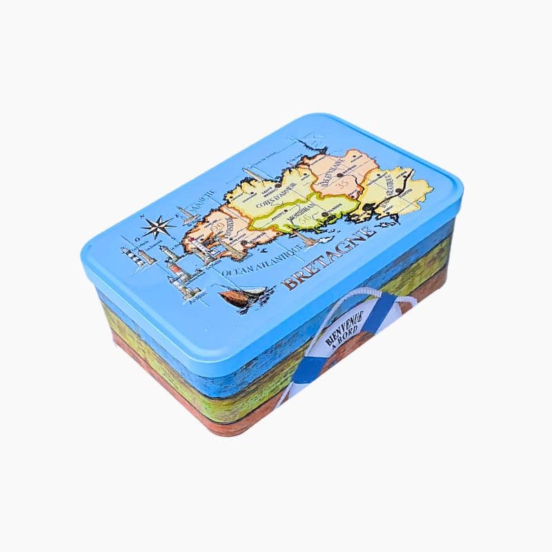 Boîte à Sucres Carte de Bretagne