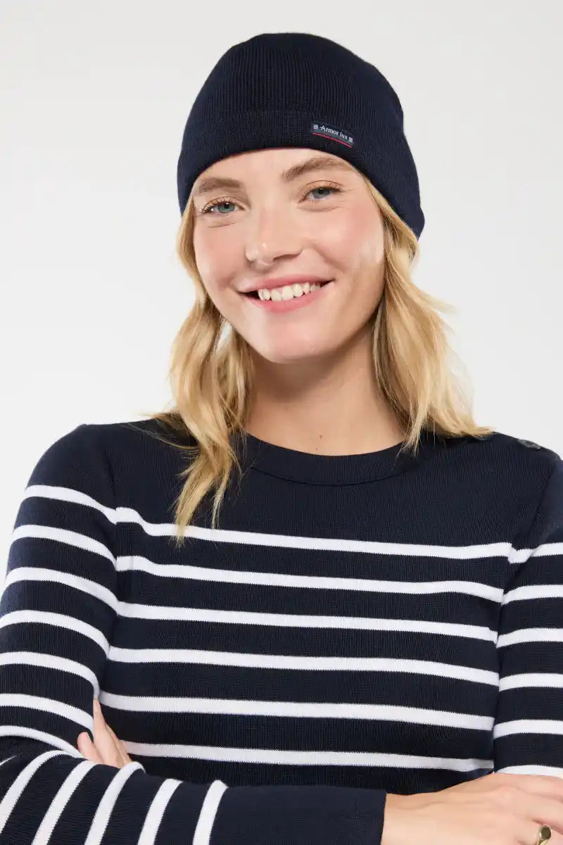 Bonnet-uni-Lannion-laine-marine-1