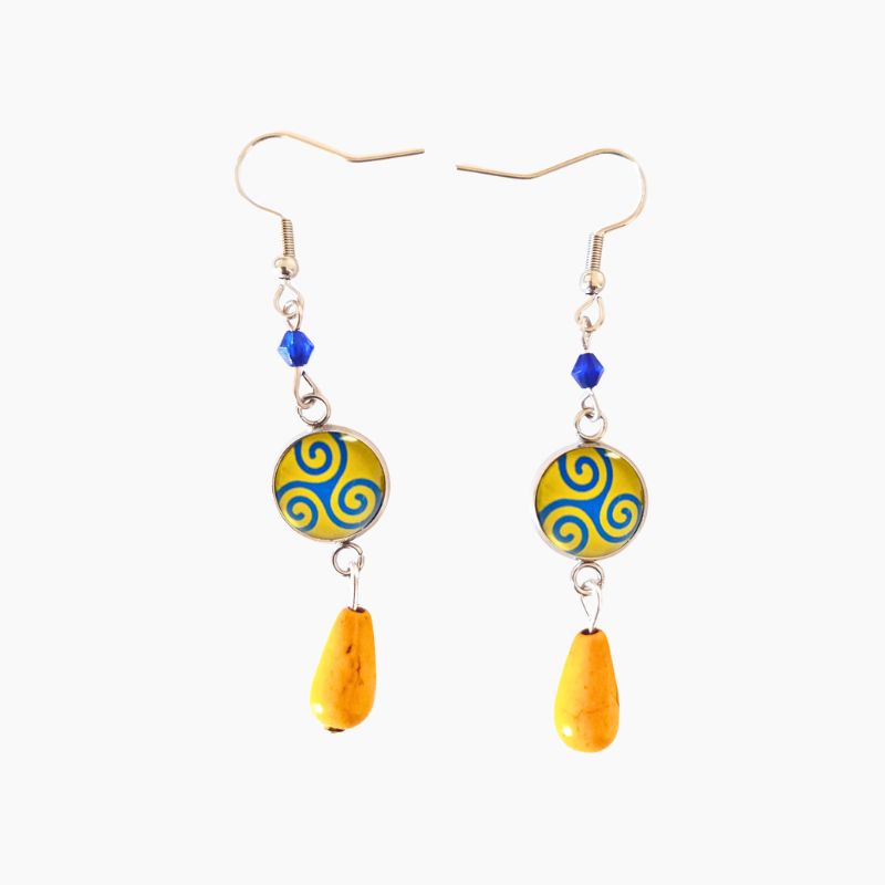 Boucles d'Oreilles Triskell