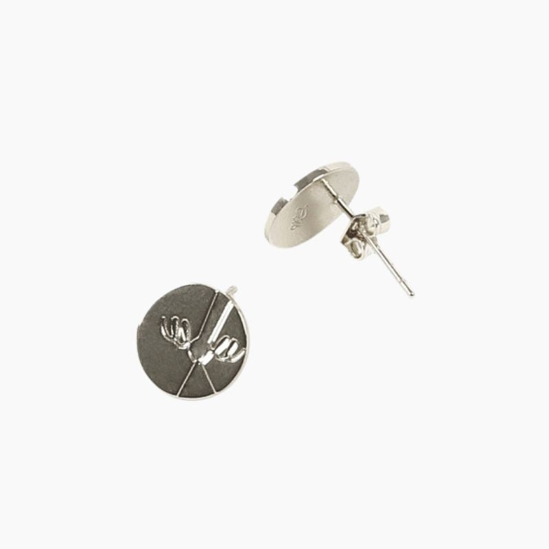 Boucles d'oreilles Nemesia argent
