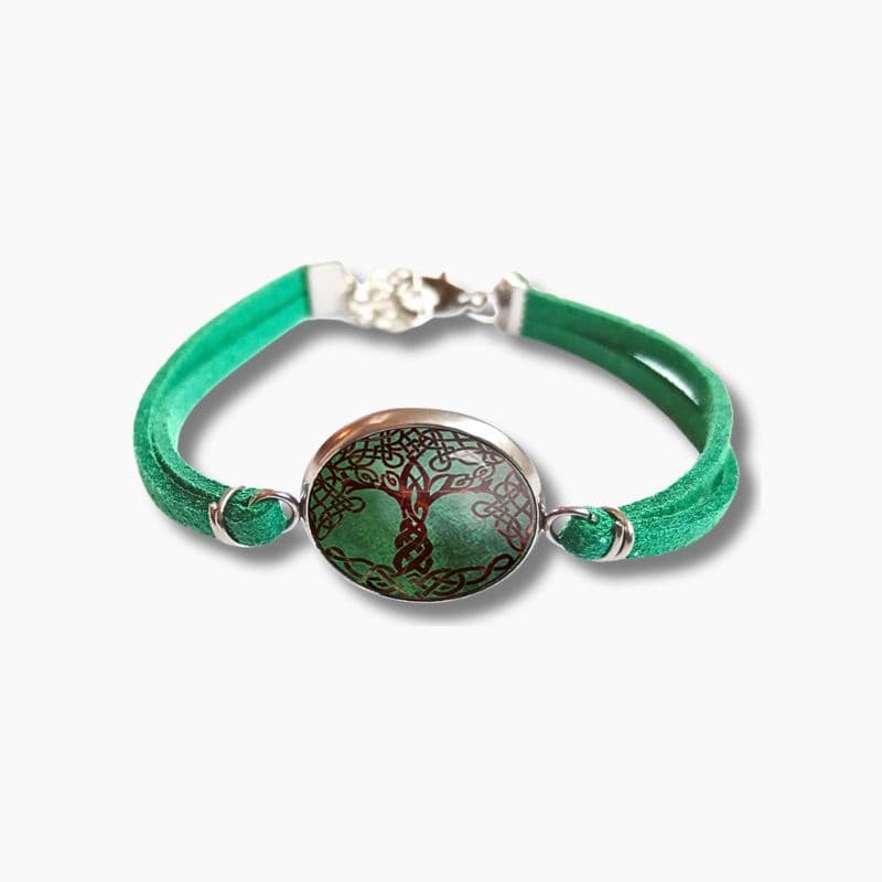 Bracelet Breton Mixte Arbre de Vie Entrelacé