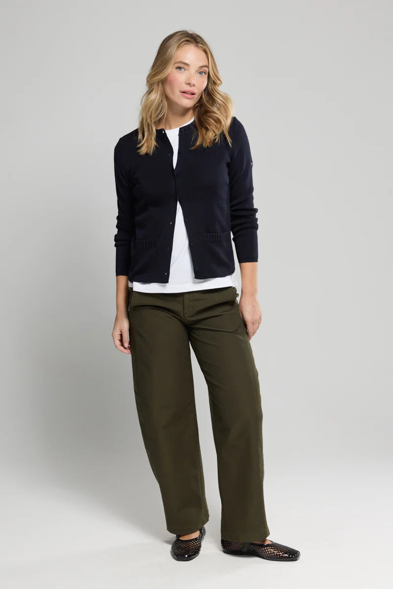 Cardigan-col-rond-Laine-et-acrylique-rich-navy-vue-face