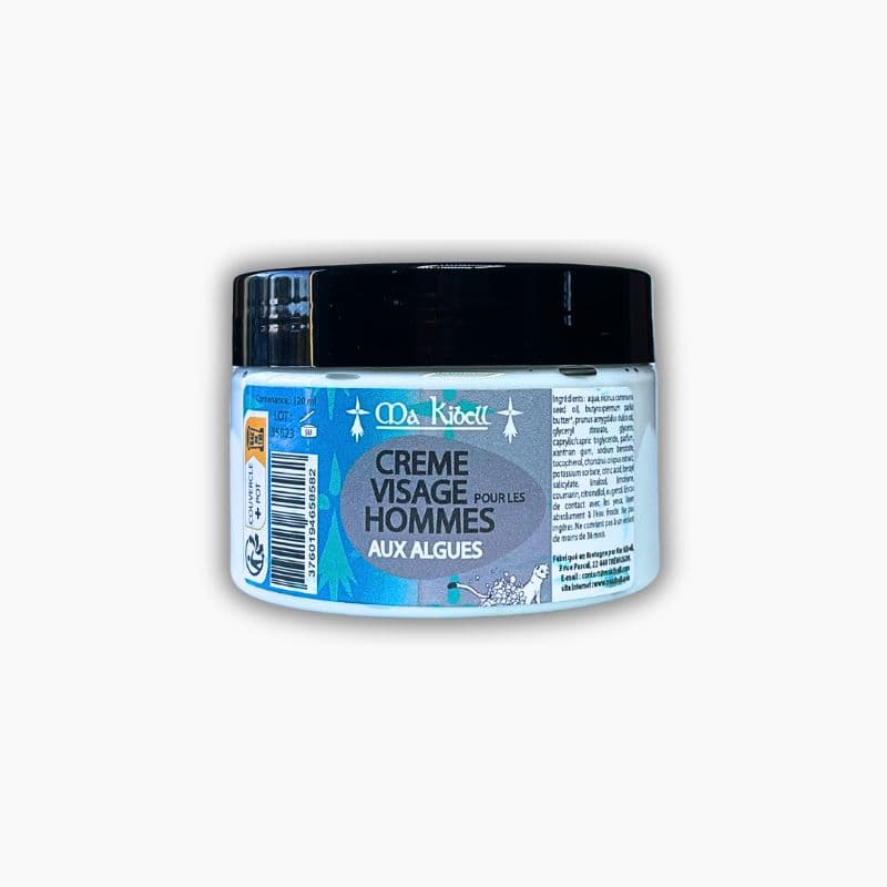 Crème Visage aux Algues pour Homme