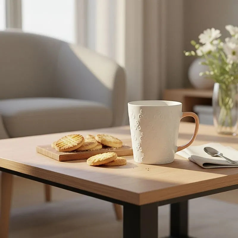 Mug-Triskell-en-Relief-blanc-Mat-en-situation