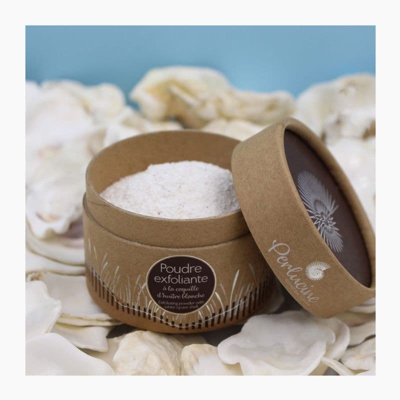 Poudre Exfoliante à la Coquille d’Huître 2