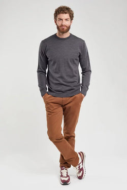 Pull-Damgan-couleur-anthracite-en-laine-merinos