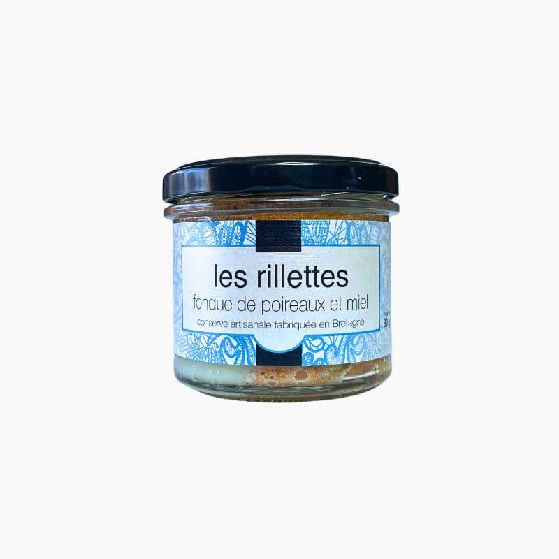 Rillettes Fondue de Poireaux et Miel