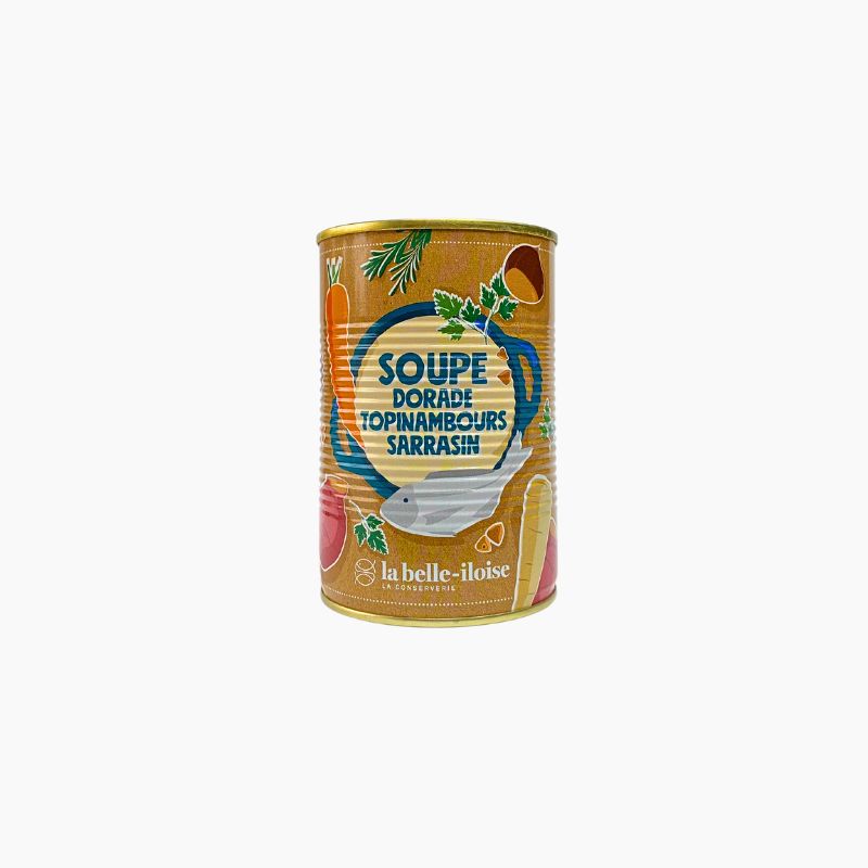Soupe de Dorade aux Topinambours et Sarrasin