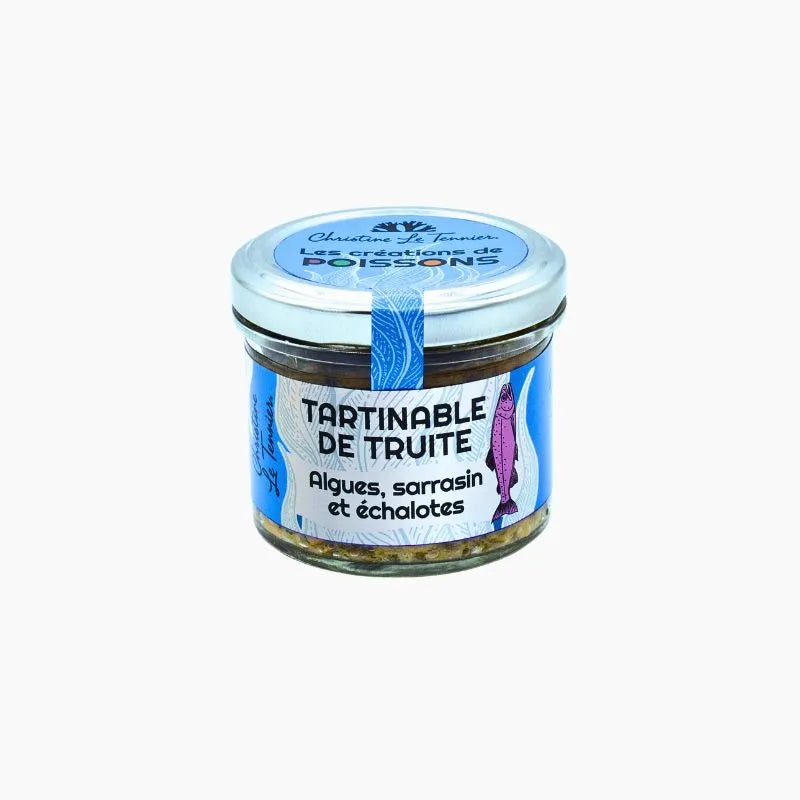 Tartinable de Truite, Algues et Sarrasin