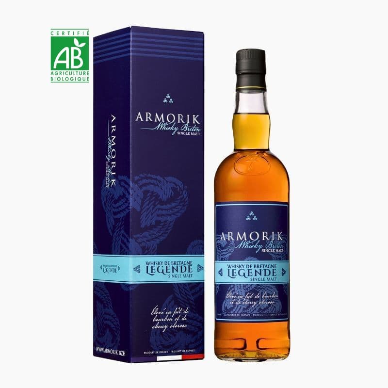 Whisky Breton Bio Single Malt - Légende 70cl