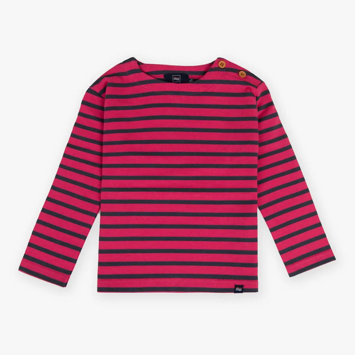 mariniere-enfant-en-coton-epais-crevette-fushia-ombre