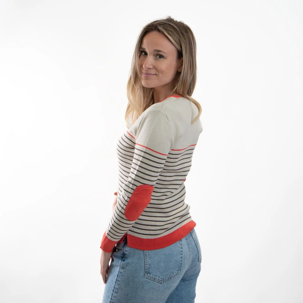 pull-femme-col-v-marie-galante-lin-corail-terre-2