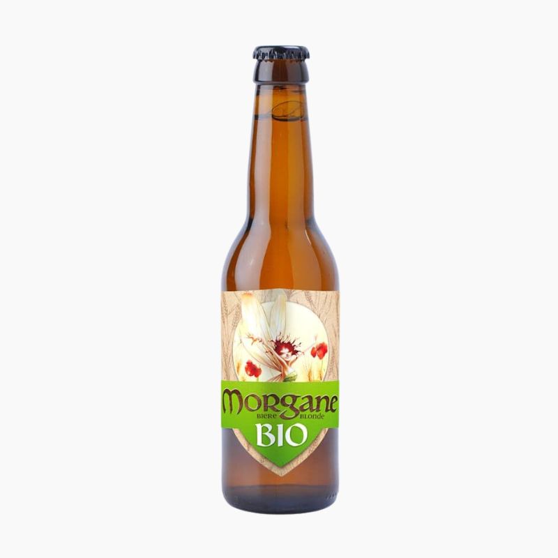 Bière Bretonne Blonde Bio Morgane 75 cl