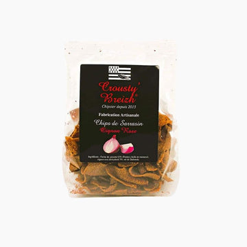 Chips Bretonnes - Crousty Breizh apéritives Oignon Rose