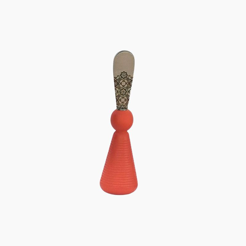 Couteau à beurre breton Nolwenn rouge