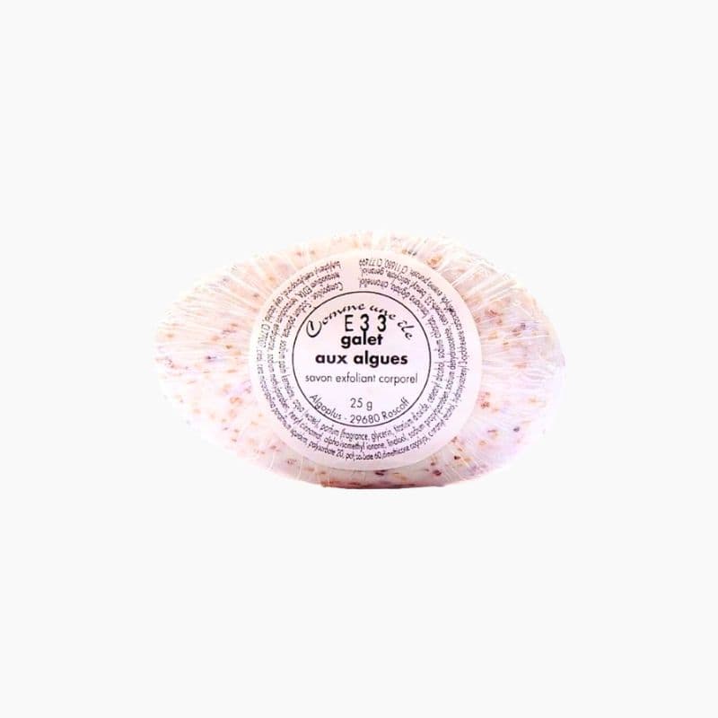 Mini Savon Exfoliant Blanc aux Algues
