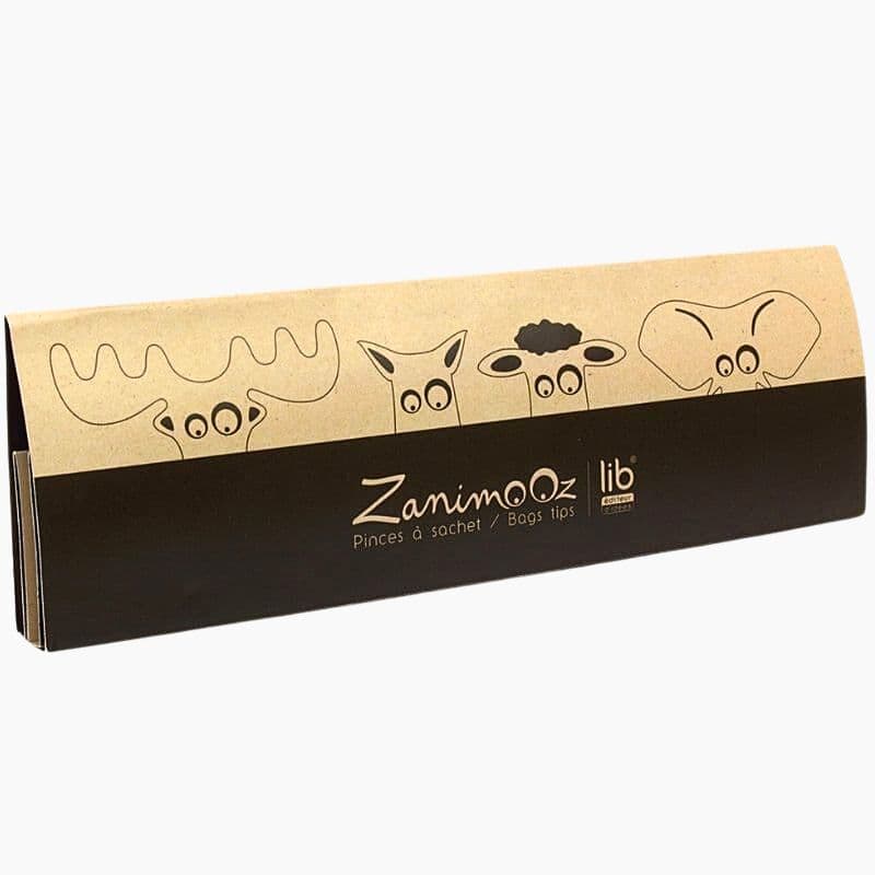 Pinces à sachets Têtes d'animaux Zanimooz packaging