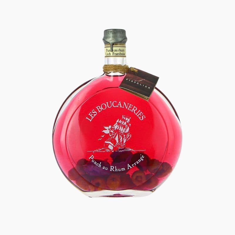 Rhum Breton Arrangé Les Boucaneries Litchi - Framboise 50cl