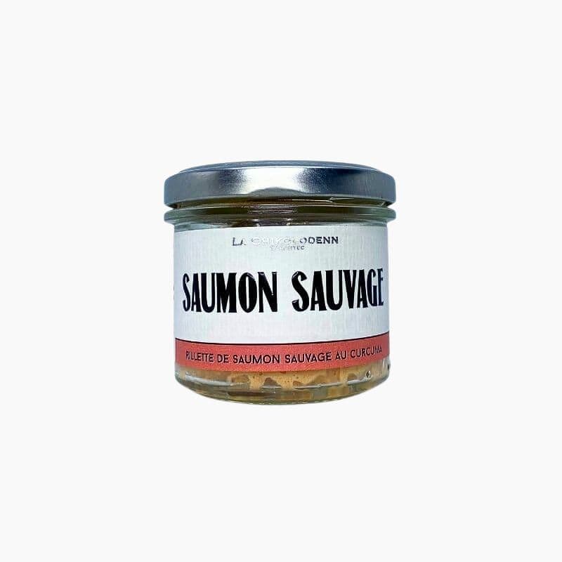 Rillettes de Saumon à la Fleur de Sel de Guérande et Curcuma