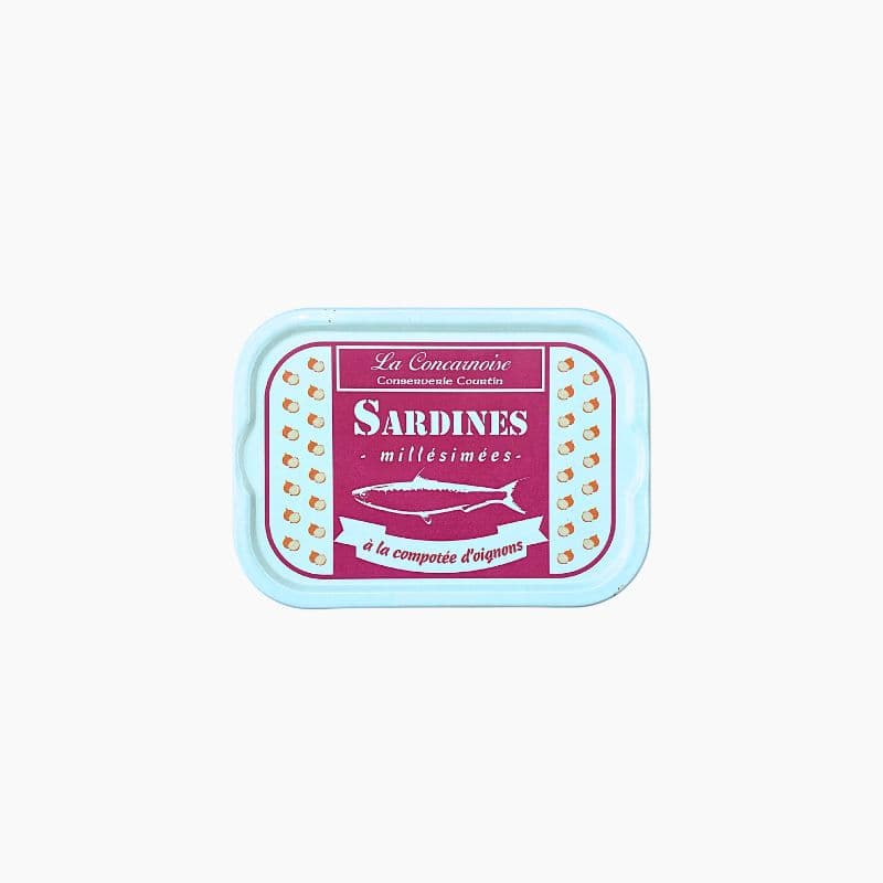 Sardines Millésimées à la Compotée d'Oignons