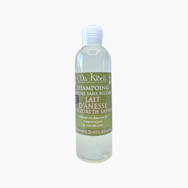 Shampoing Lait d'Ânesse et fleurs de Safran