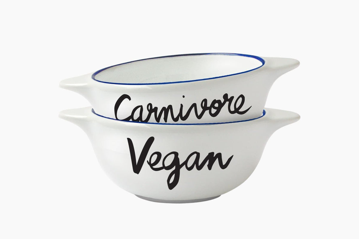 Bol Breton en Faïence - Vegan et carnivore